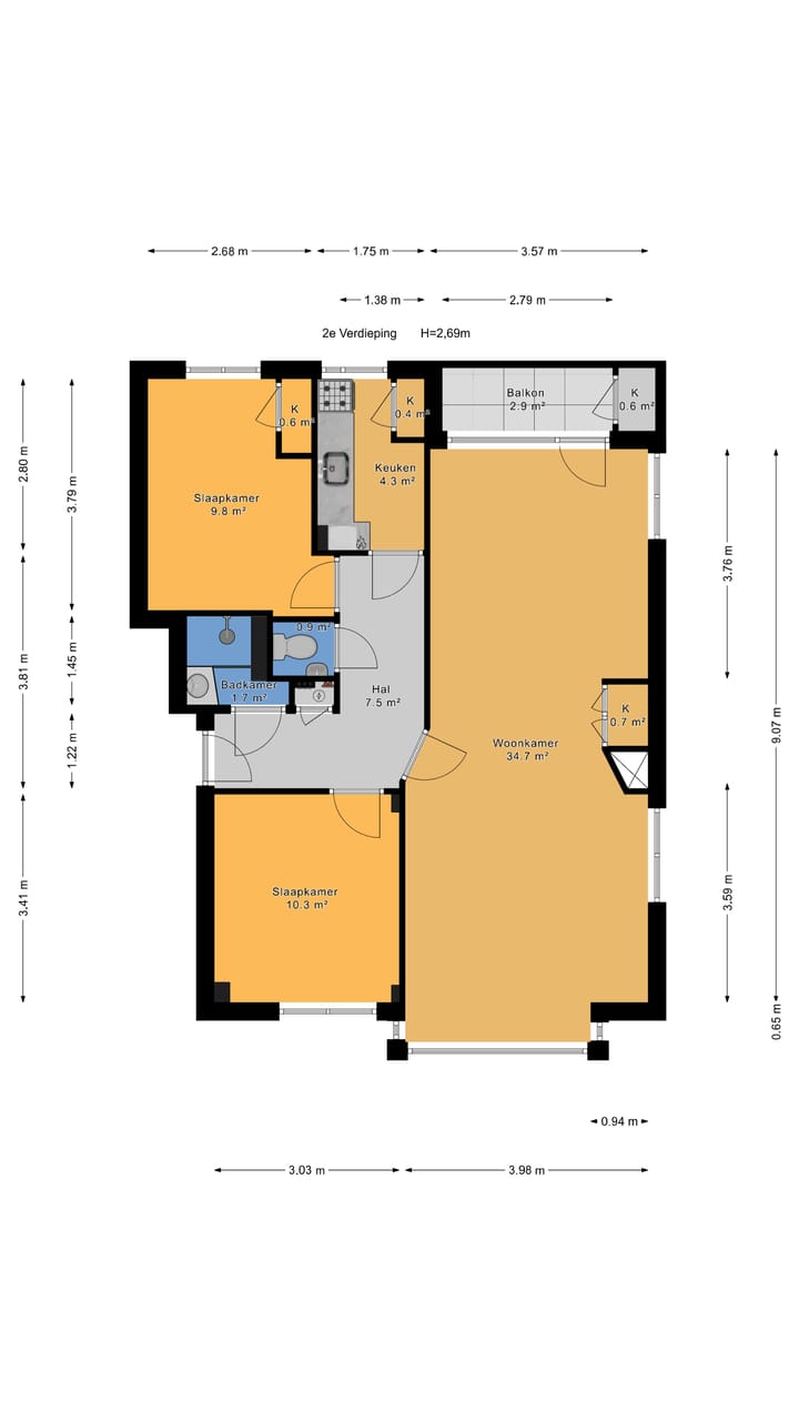 Foto 36 van Laan van Meerdervoort 1235