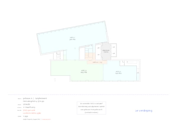 2e verdieping gebouw A