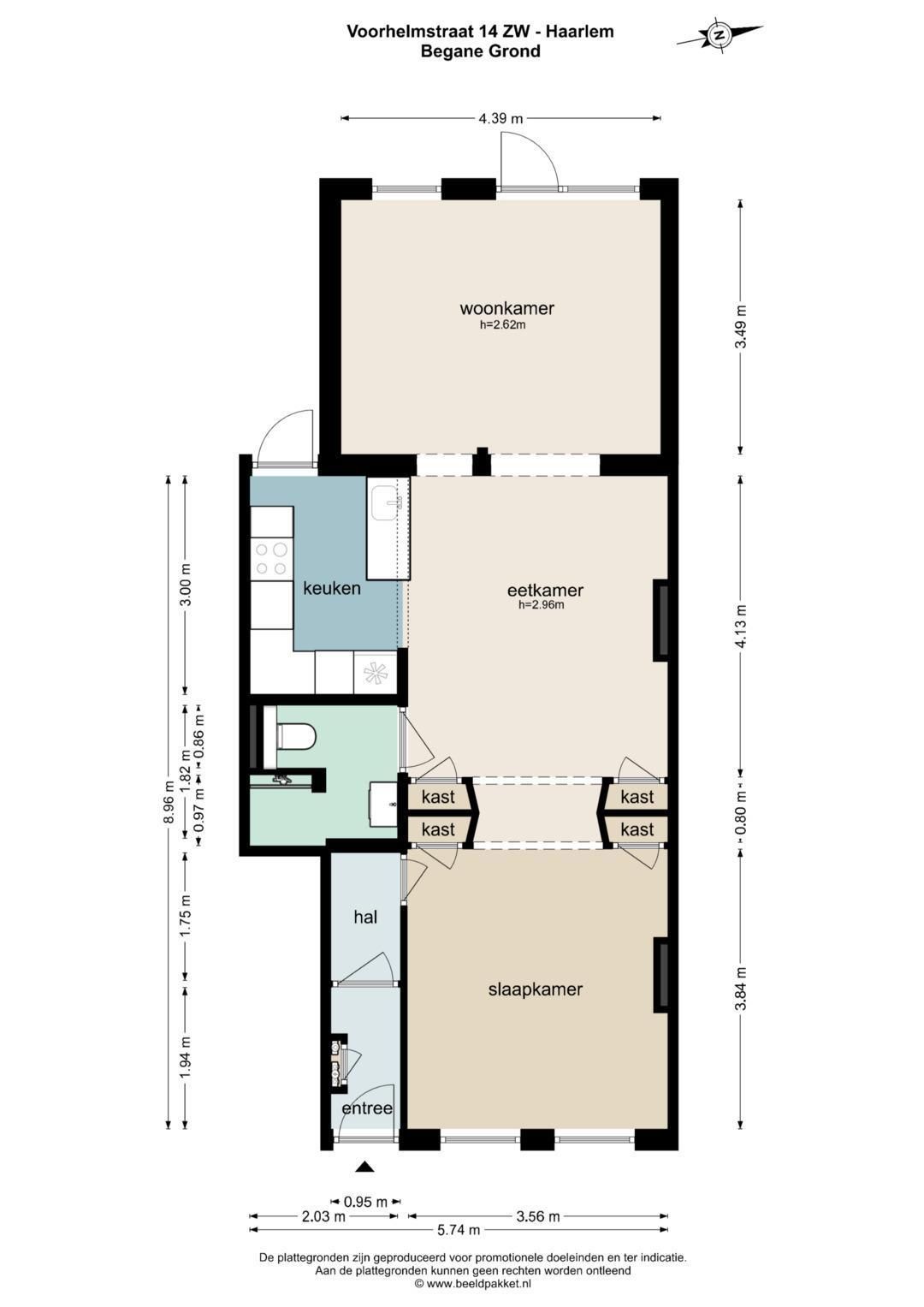 Foto 27 van Voorhelmstraat 14-ZW
