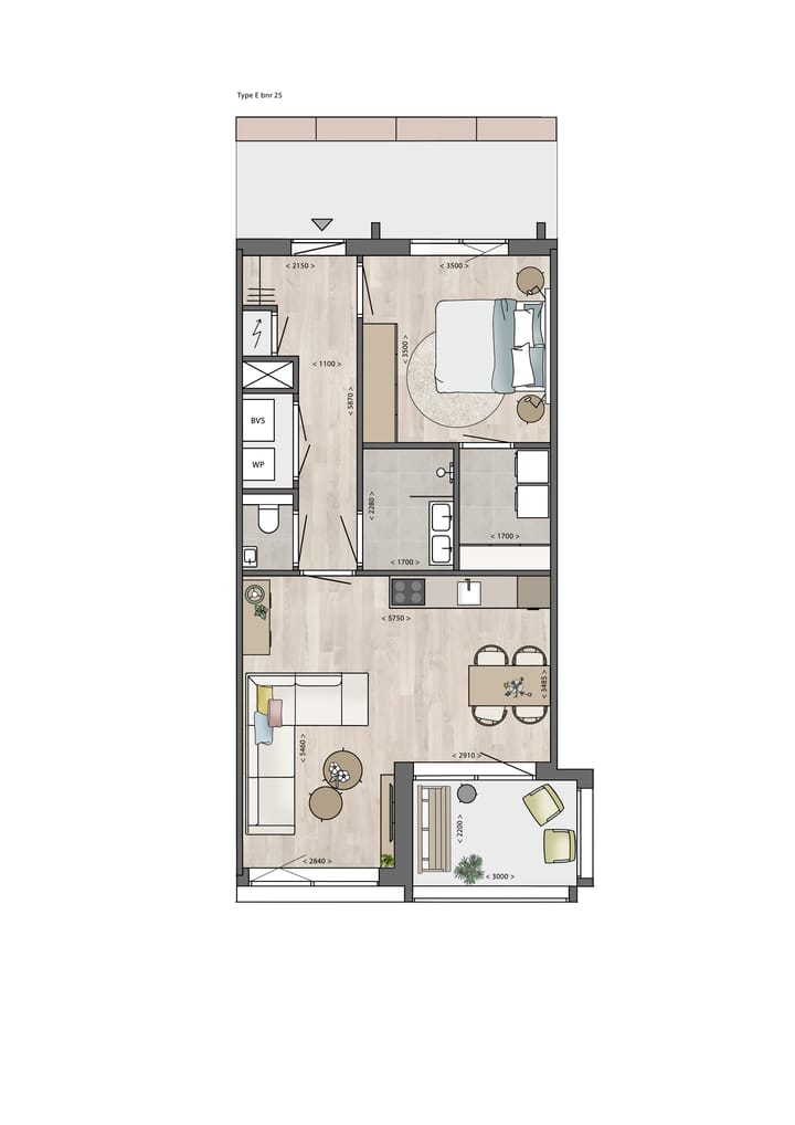 Foto 2 van Type E (Bouwnr. 25)