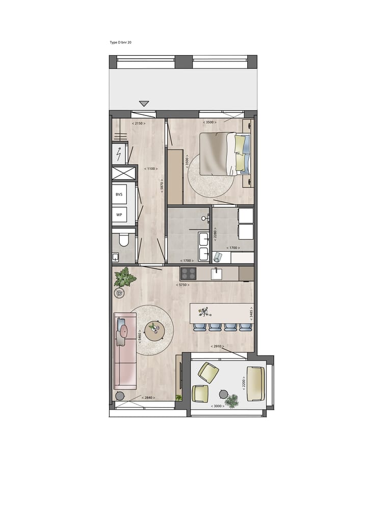 Foto 2 van Type D (Bouwnr. 20)