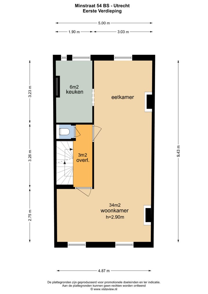 Foto 40 van Minstraat 54-BS