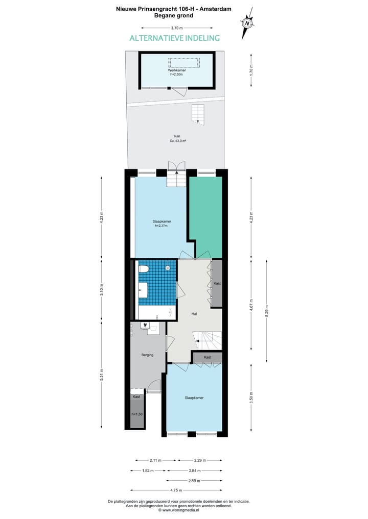 Foto 36 van Nieuwe Prinsengracht 106-H
