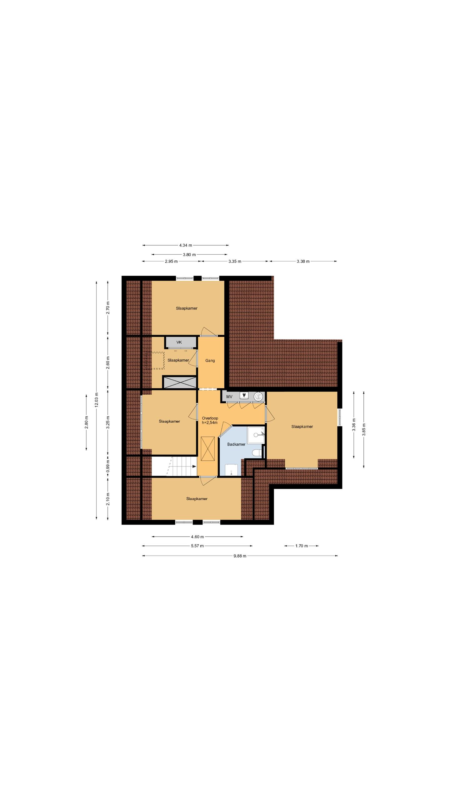 Foto 100 van Platteweg 40