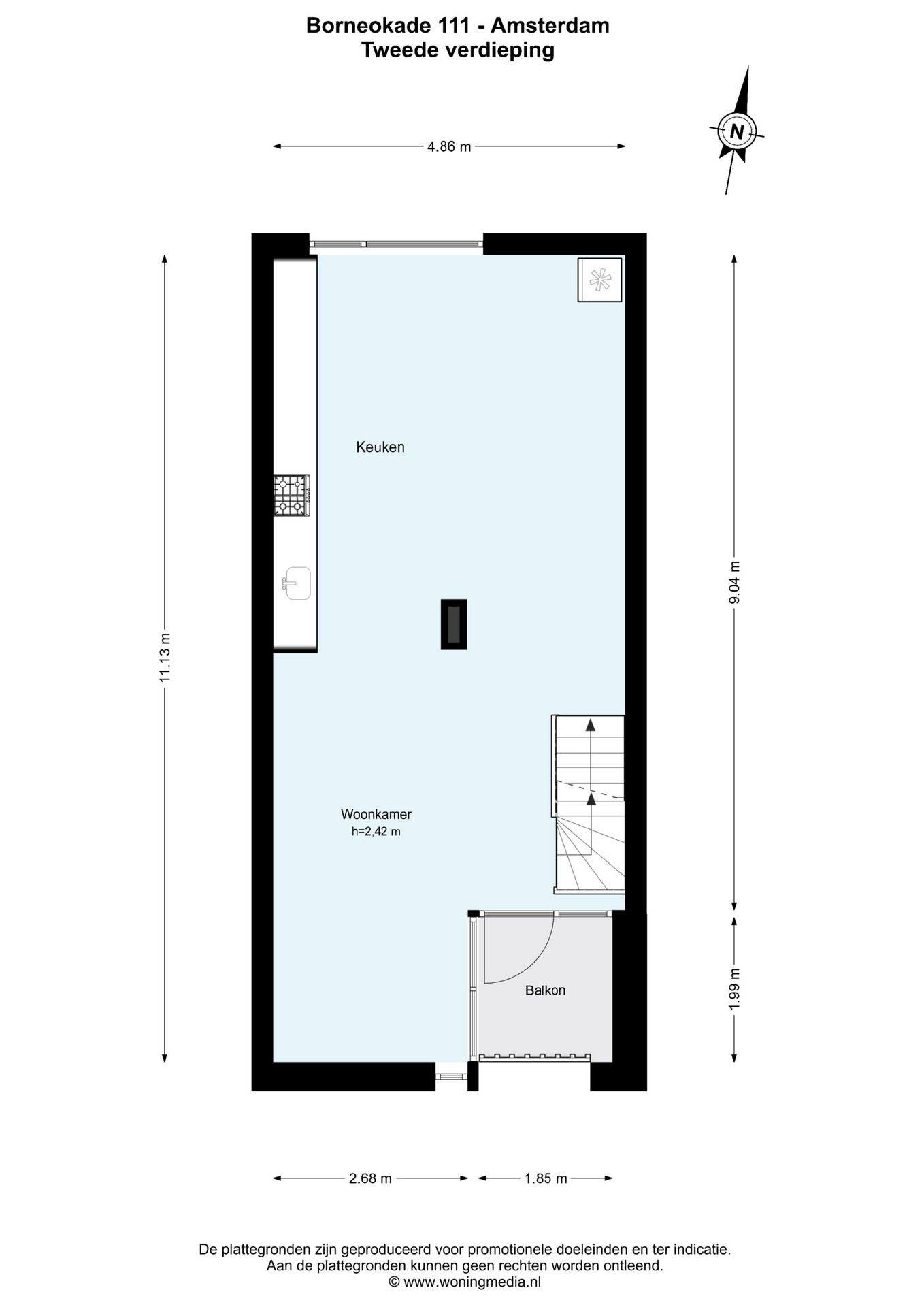 Foto 36 van Borneokade 111