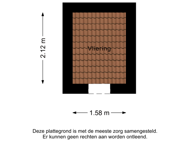 Eerste verdieping bergzolder