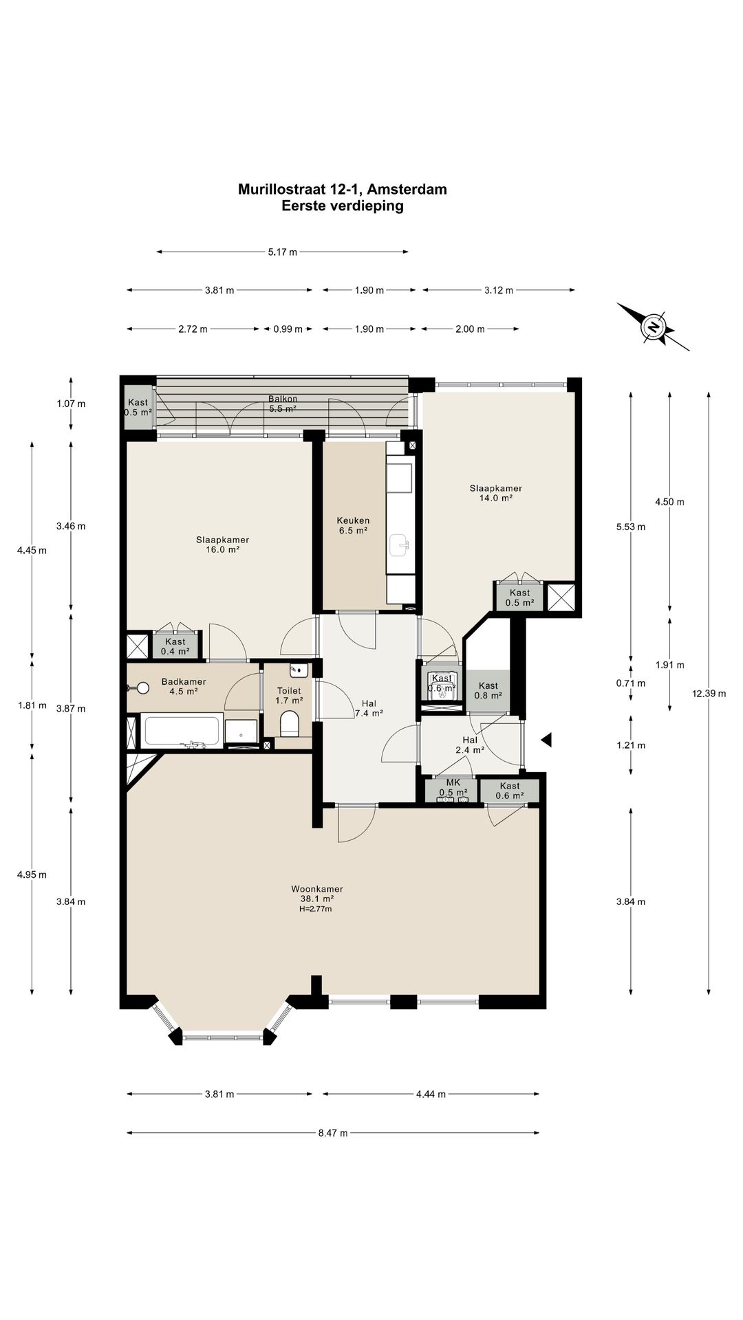 Foto 28 van Murillostraat 12-1