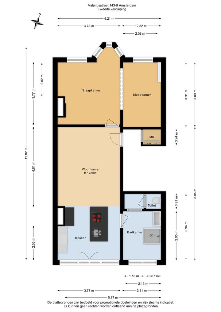 Foto 34 van Valeriusstraat 143-2