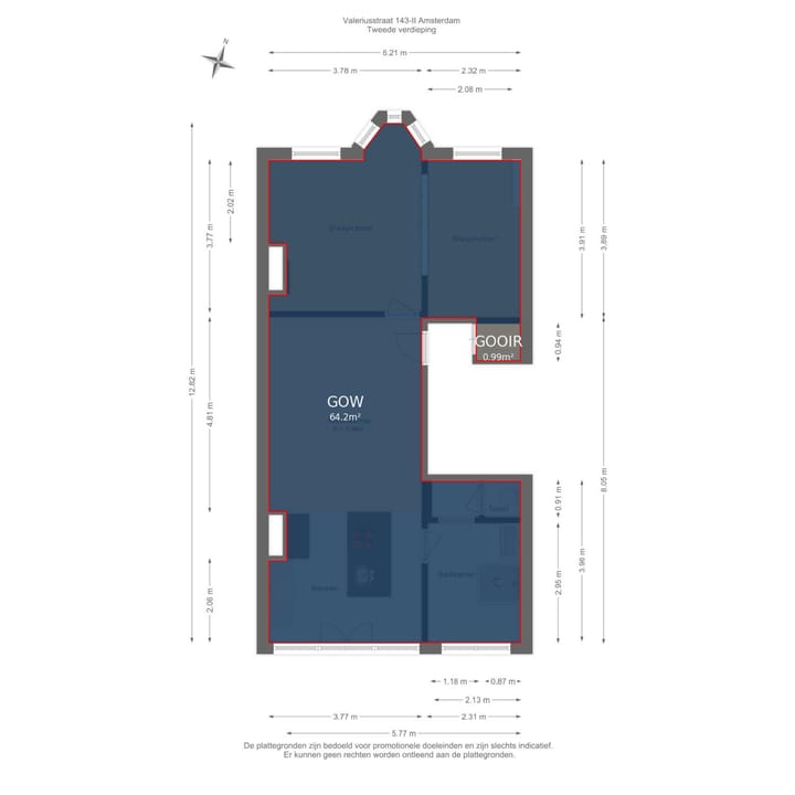 Foto 36 van Valeriusstraat 143-2