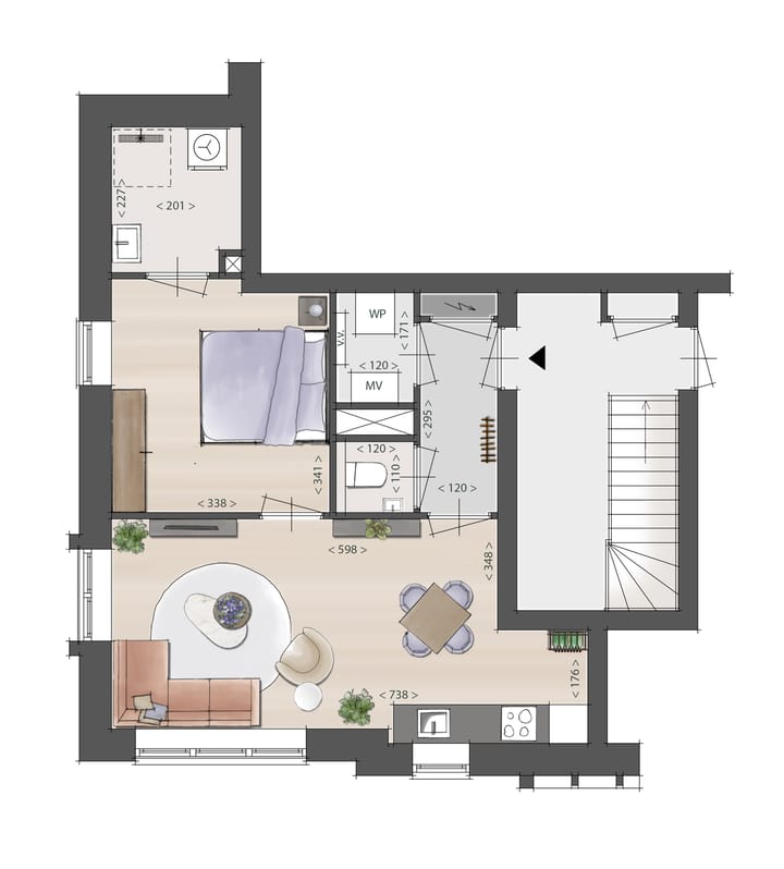 Photo 3 of appartement Villa Maeskant (Bouwnr. 04)