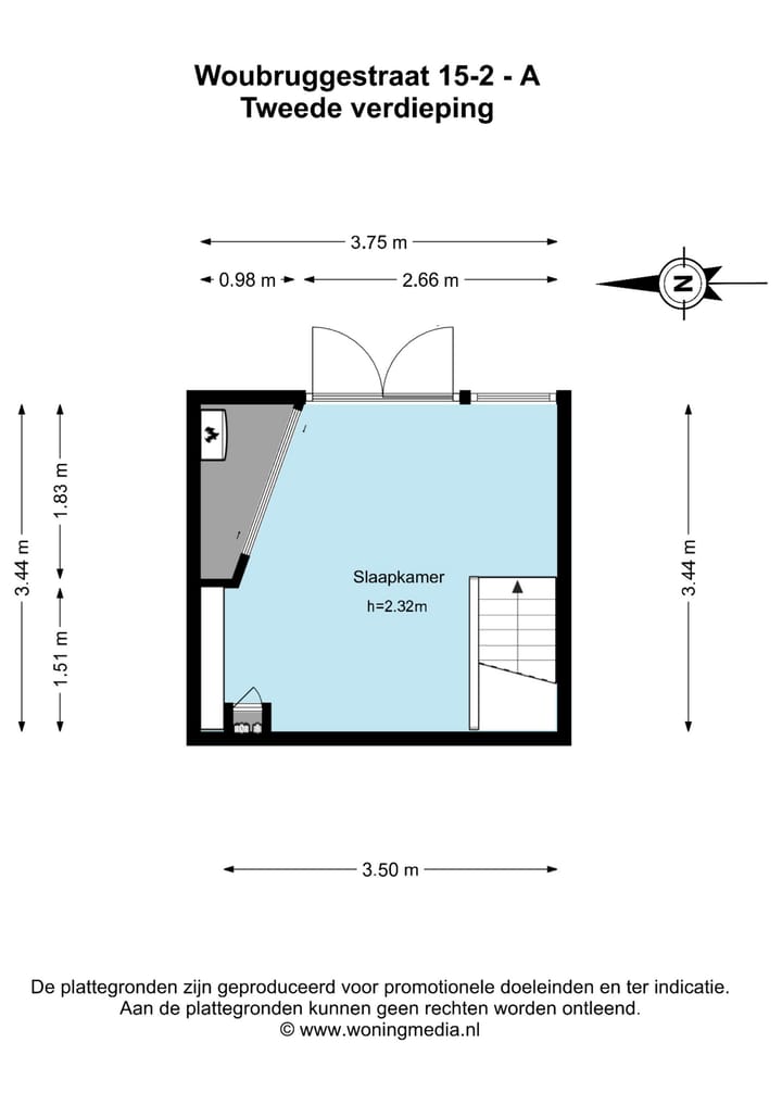 Foto 30 van Woubruggestraat 15-2