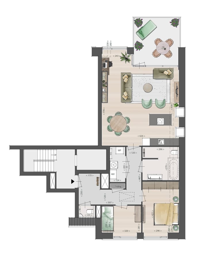 Photo 4 of appartement Residentie Maesvelde (Bouwnr. 23)