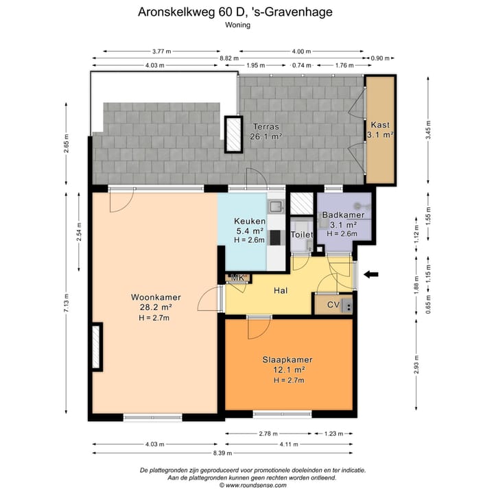 Foto 31 van Aronskelkweg 60-D