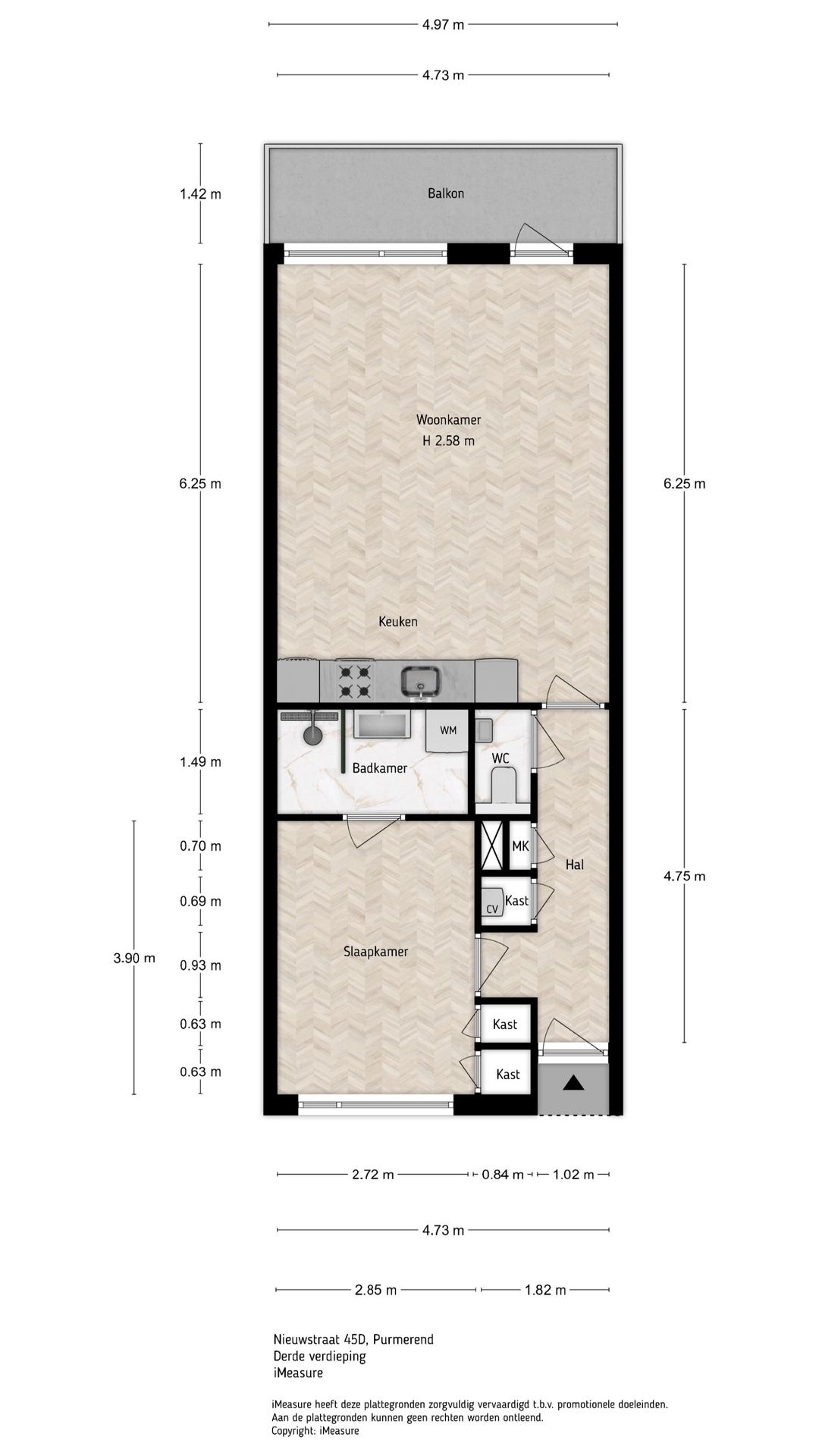 Foto 49 van Nieuwstraat 45-D