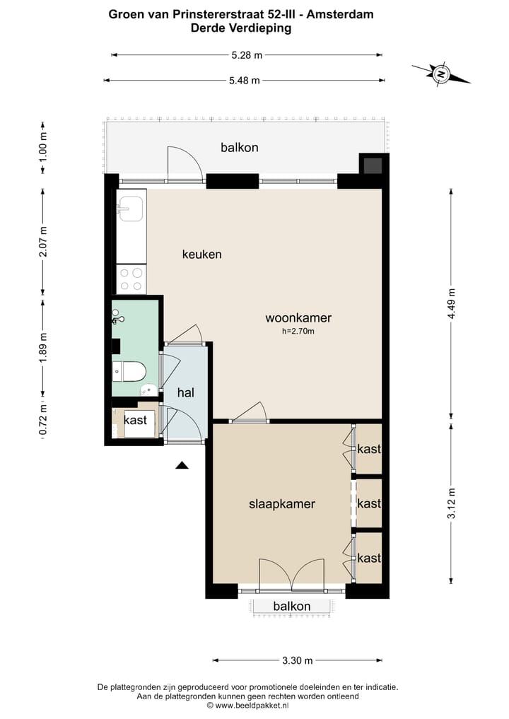 Foto 31 van Groen van Prinstererstraat 52-3