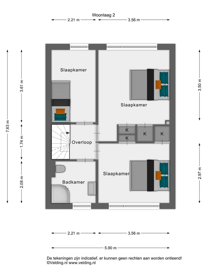 Foto 27 van Bilderdijkstraat 3