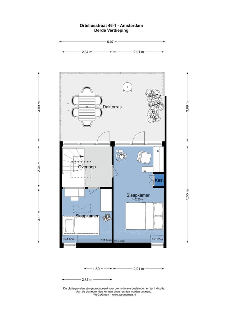 Foto 59 van Orteliusstraat 46-1