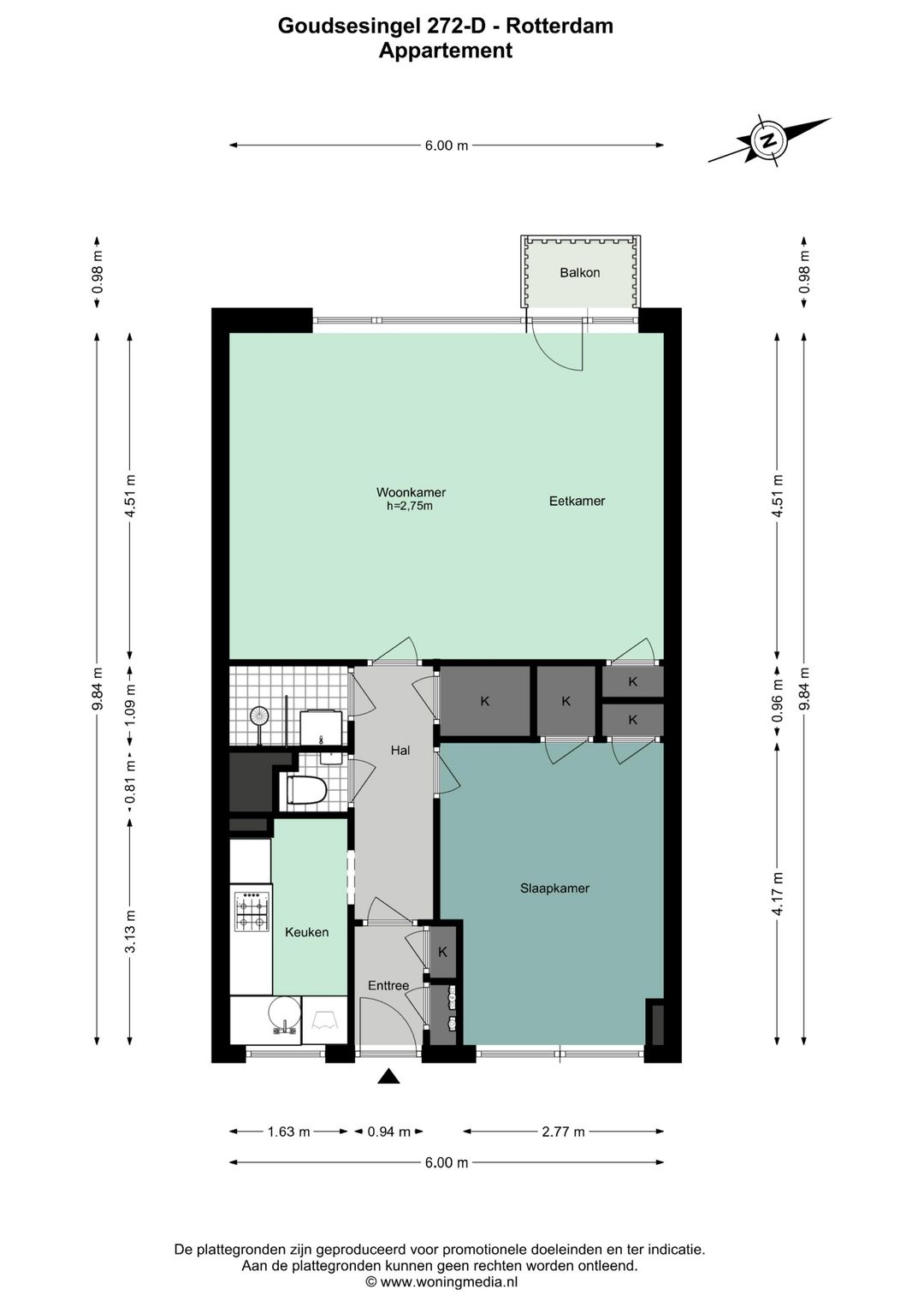 Foto 26 van Goudsesingel 272-D