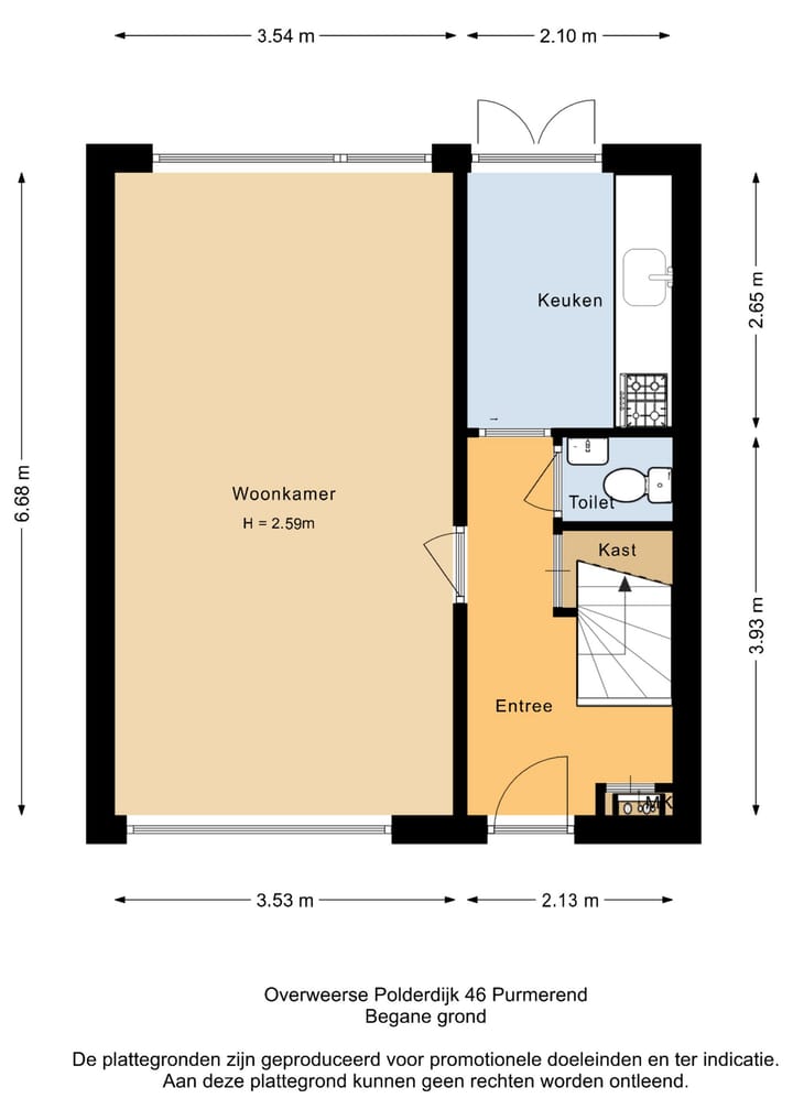 Foto 48 van Overweerse polderdijk 46