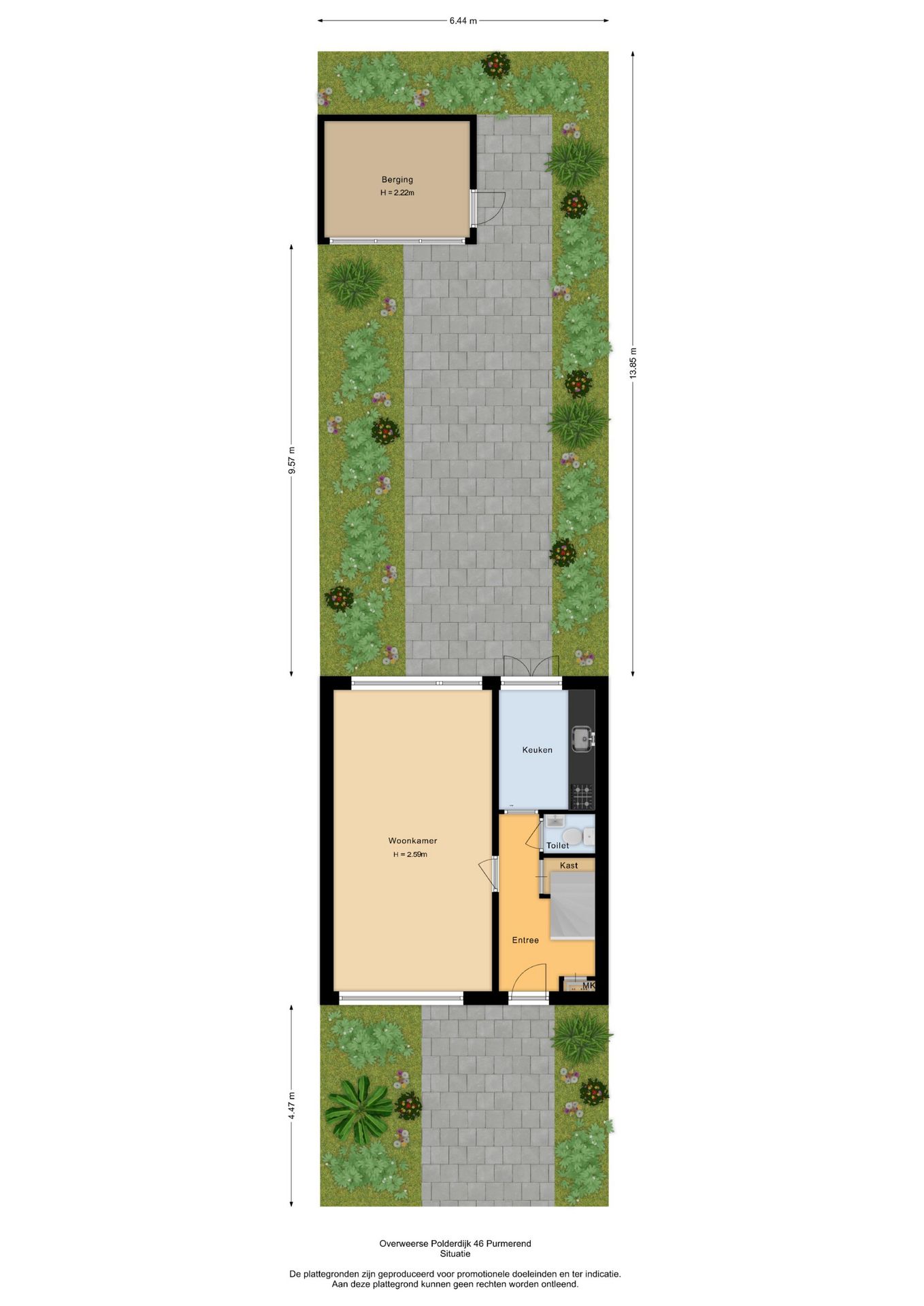 Foto 51 van Overweerse polderdijk 46