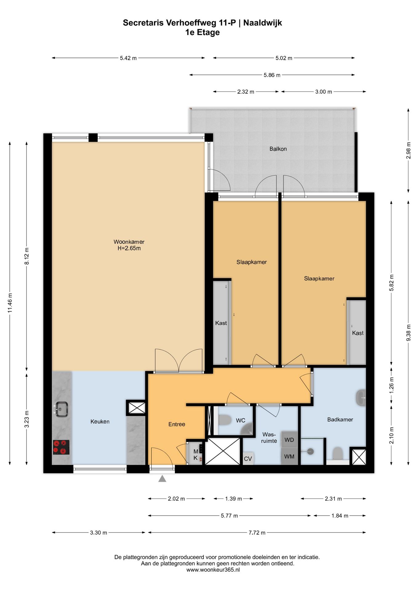 Foto 40 van Secretaris Verhoeffweg 11-P
