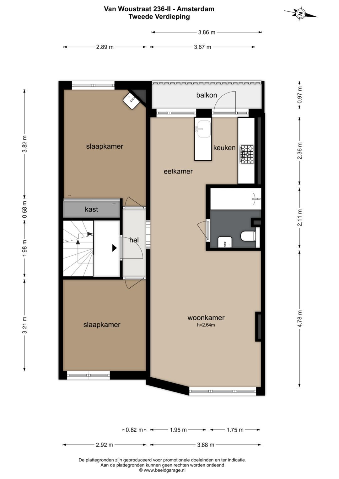 Foto 26 van Van Woustraat 236-2