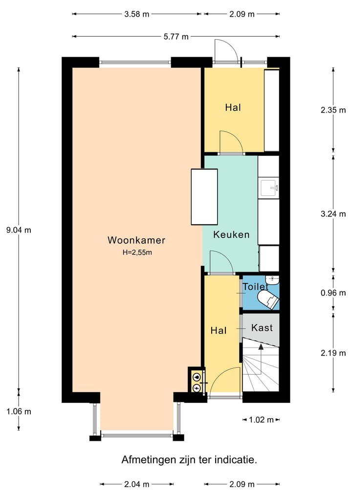 Foto 5 van van Leeuwenhoekweg 14