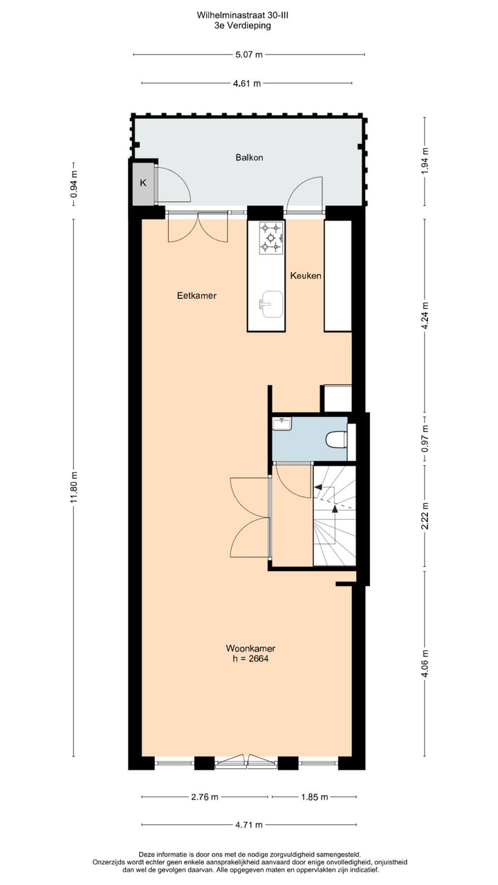 Foto 49 van Wilhelminastraat 30-3