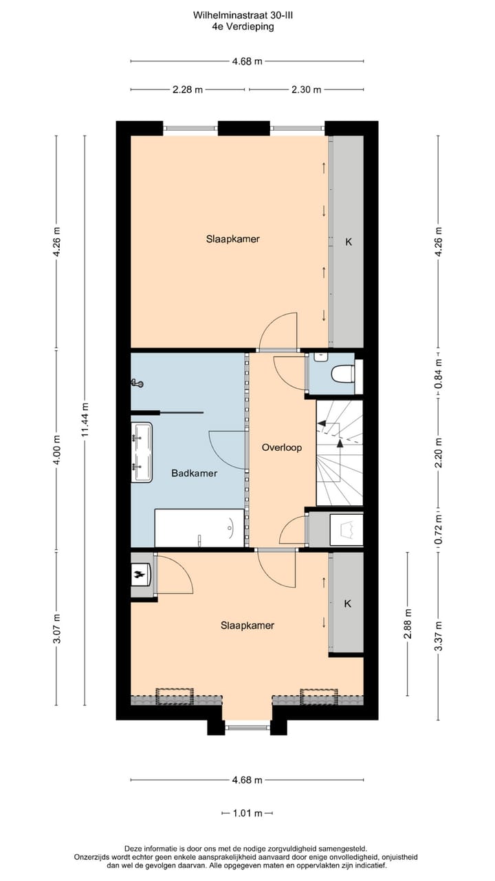 Foto 50 van Wilhelminastraat 30-3