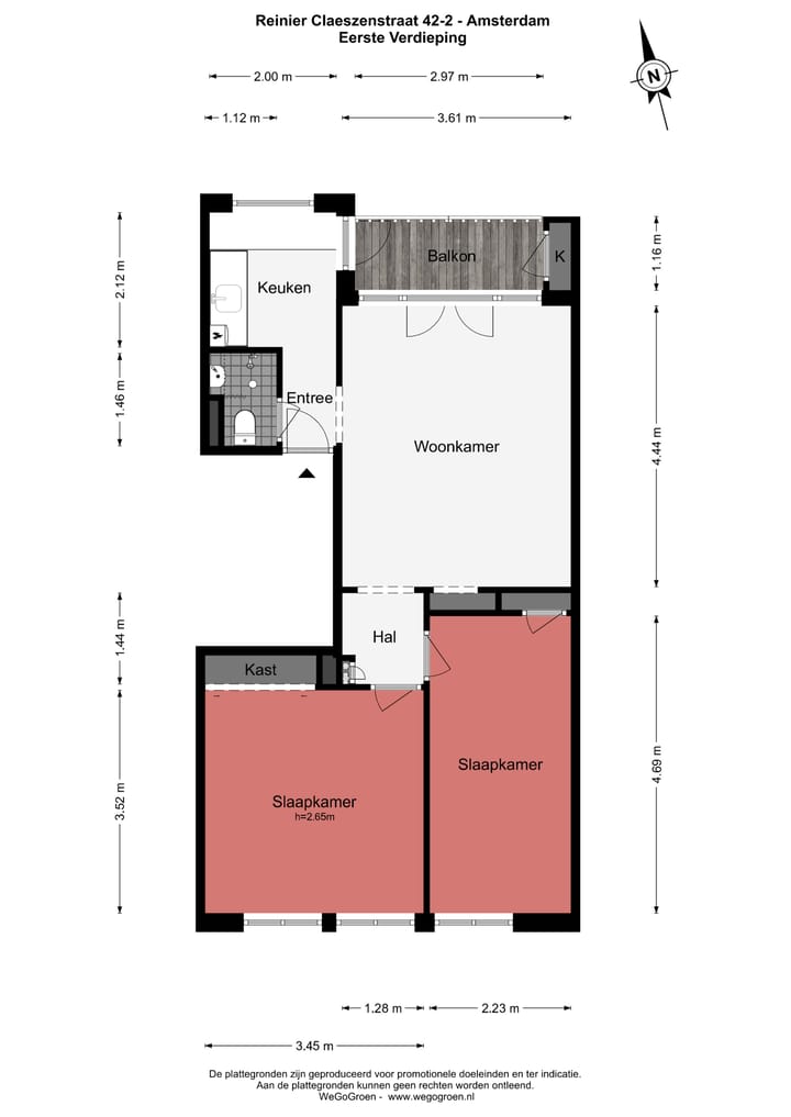 Photo 25 of Reinier Claeszenstraat 42-2