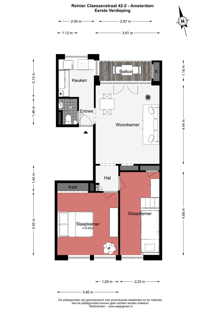 Photo 26 of Reinier Claeszenstraat 42-2