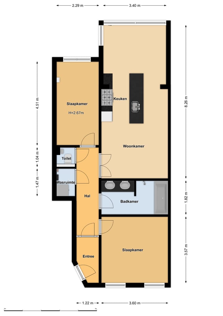 Foto 32 van Wijsmullerstraat 34-H