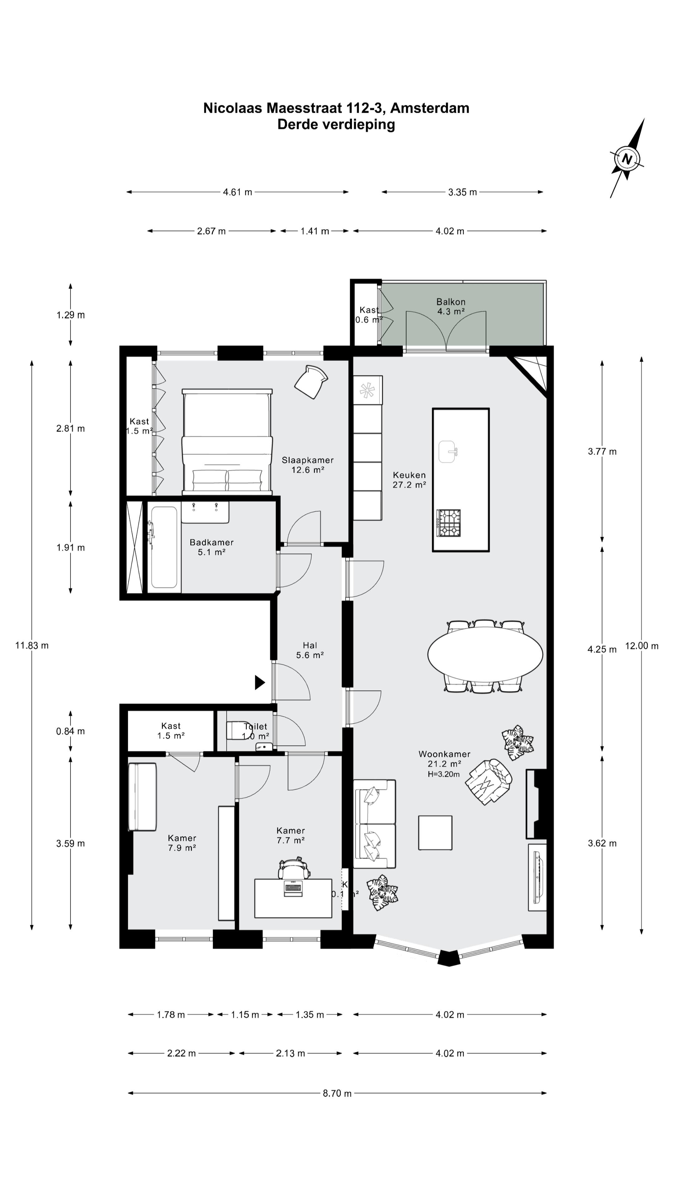 Foto 27 van Nicolaas Maesstraat 112-3