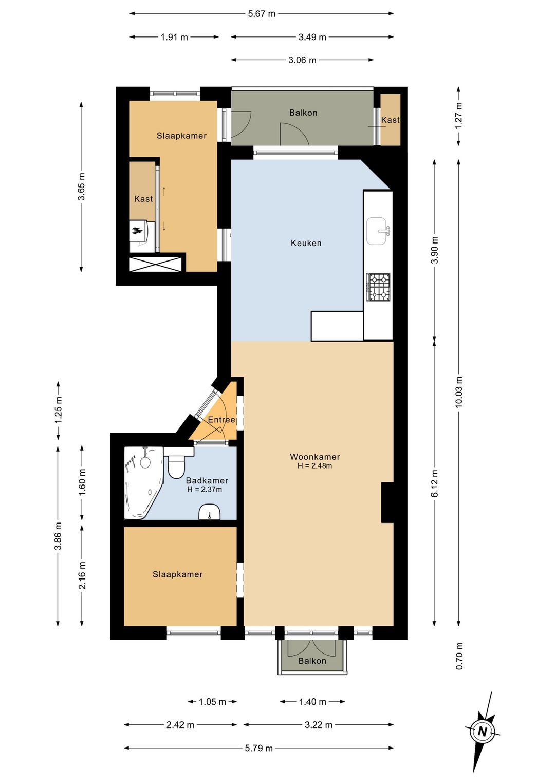 Foto 31 van Rustenburgerstraat 329-2