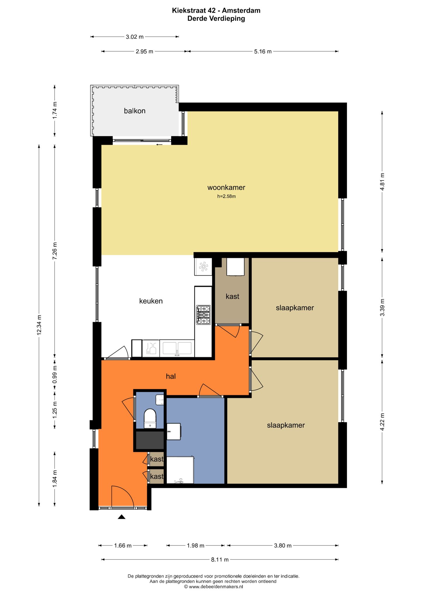 Foto 25 van Kiekstraat 42