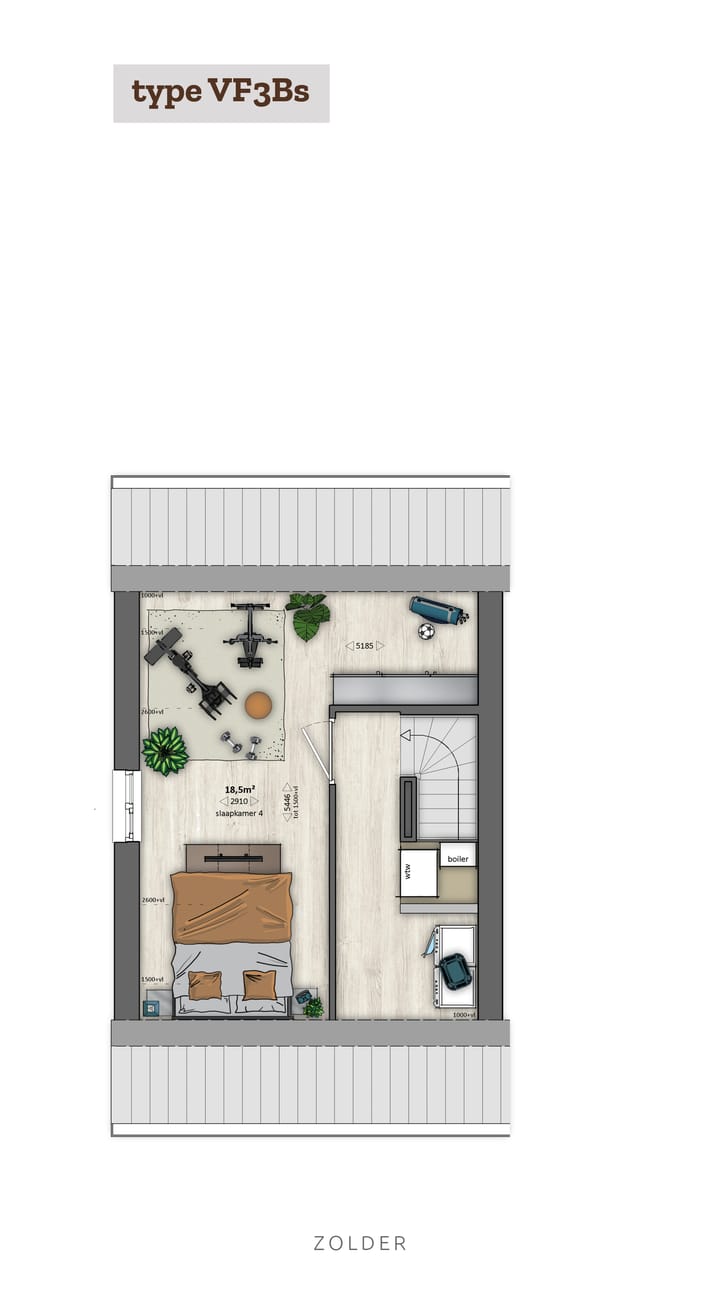 Foto 3 van VFB3s | hoekwoning met multifunctionele rui (Bouwnr. 220)