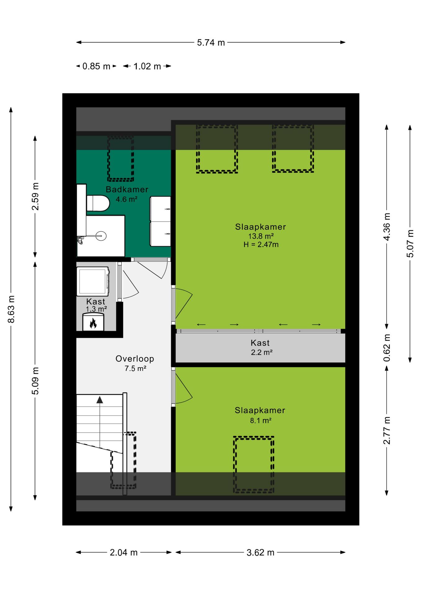 Foto 30 van Anna Bijnsstraat 15