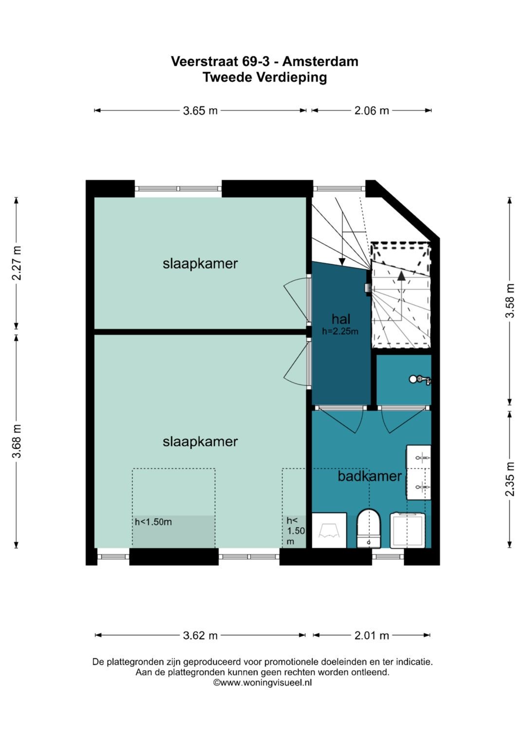 Foto 28 van Veerstraat 69-3