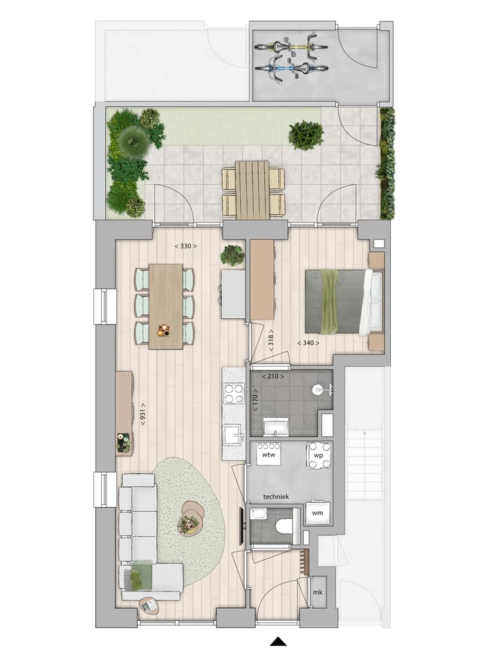 Photo 5 of Benedenwoning (Bouwnr. 101)