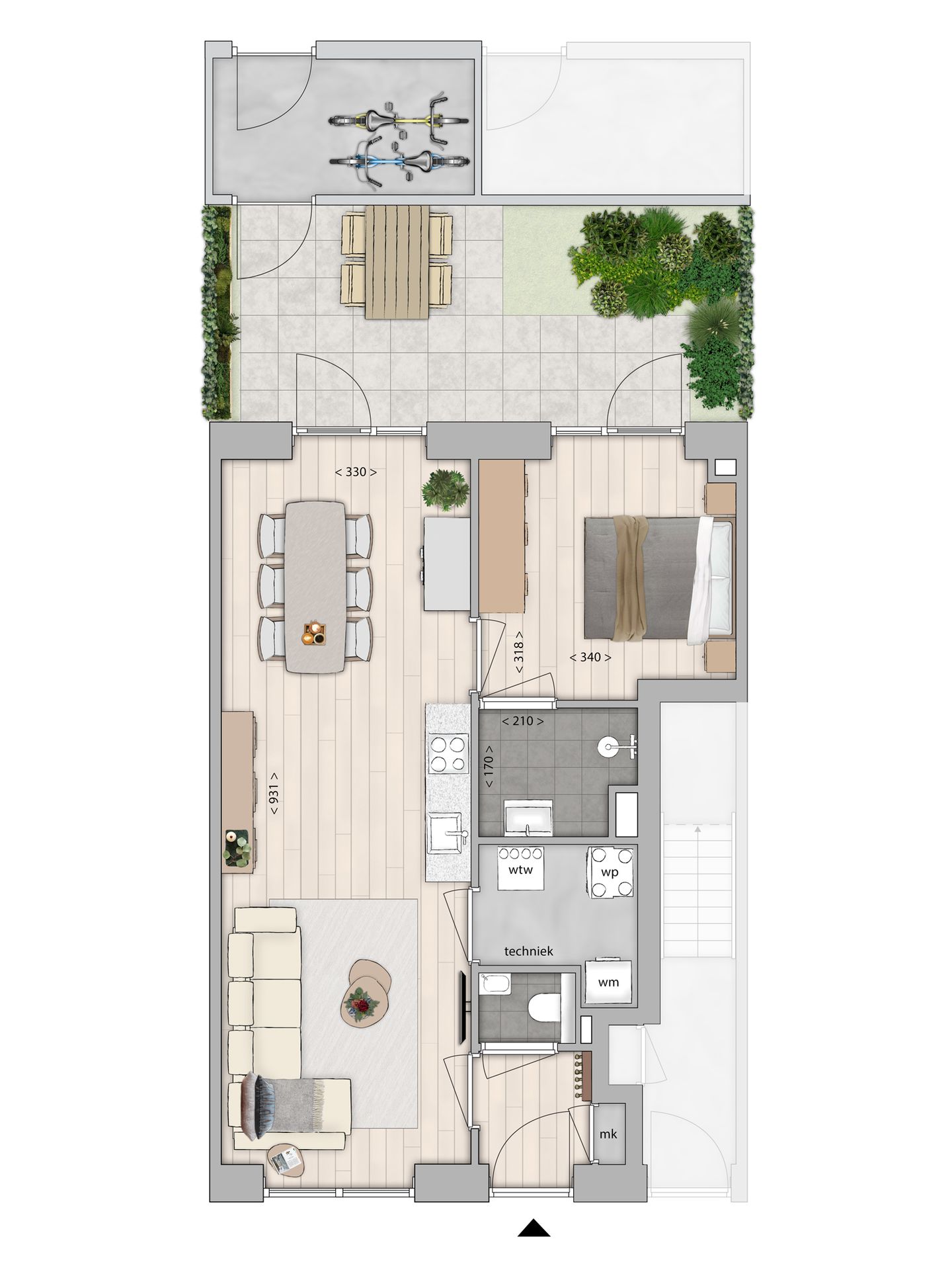 Photo 4 of Benedenwoning (Bouwnr. 102)