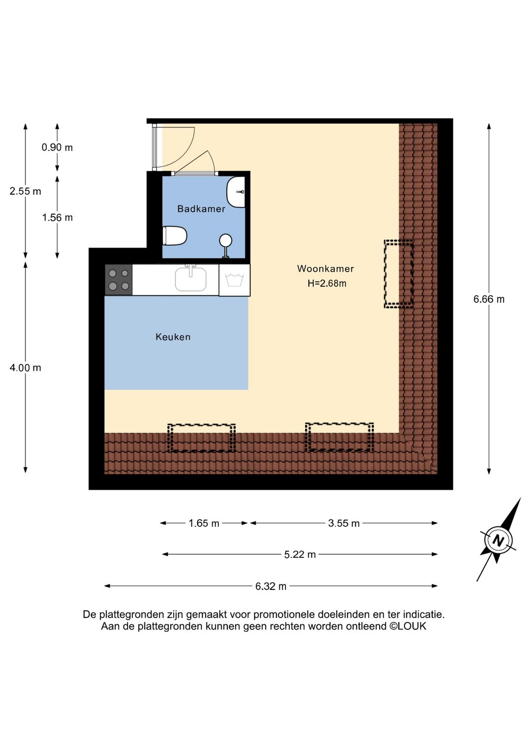 Foto 28 van Buitenwatersloot 121-F