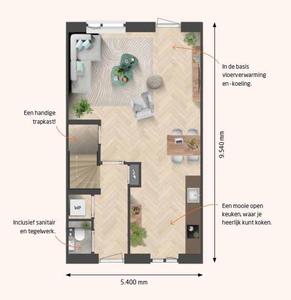 Photo 2 of Kollenpoort | Tussenwoning (Bouwnr. 39)