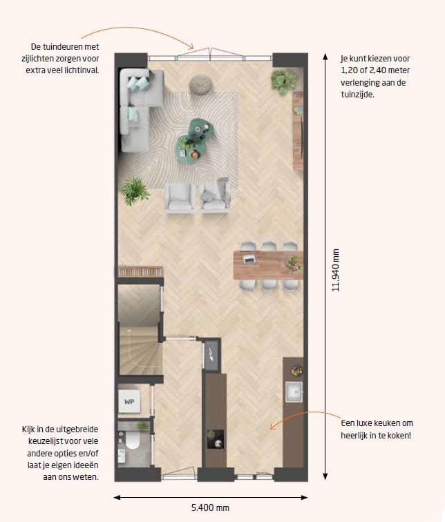 Photo 3 of Kollenpoort | Tussenwoning (Bouwnr. 39)