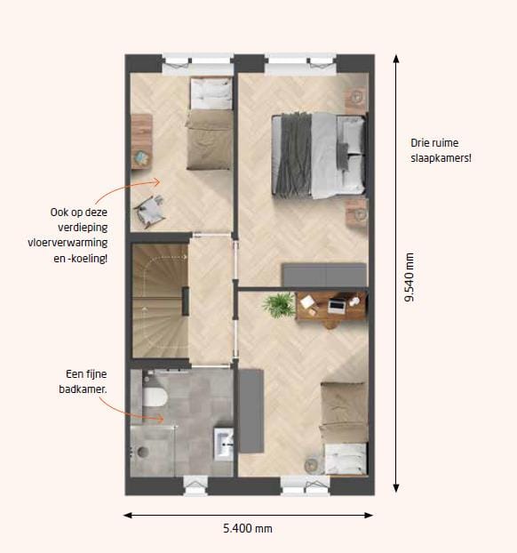 Photo 4 of Kollenpoort | Tussenwoning (Bouwnr. 39)