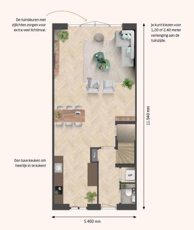 Photo 3 of Kollen aan het Groen | Tussenwoning (Bouwnr. 25)
