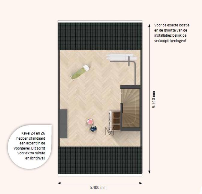 Photo 5 of Kollen aan het Groen | Tussenwoning (Bouwnr. 25)