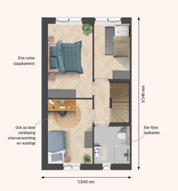 Photo 4 of Kollen aan het Groen | Hoekwoning (Bouwnr. 28)