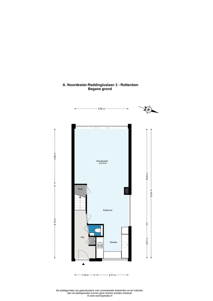 Foto 33 van A. Noordewier-Reddingiuslaan 3