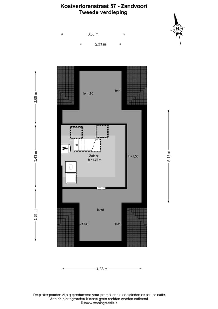 Foto 43 van Kostverlorenstraat 57