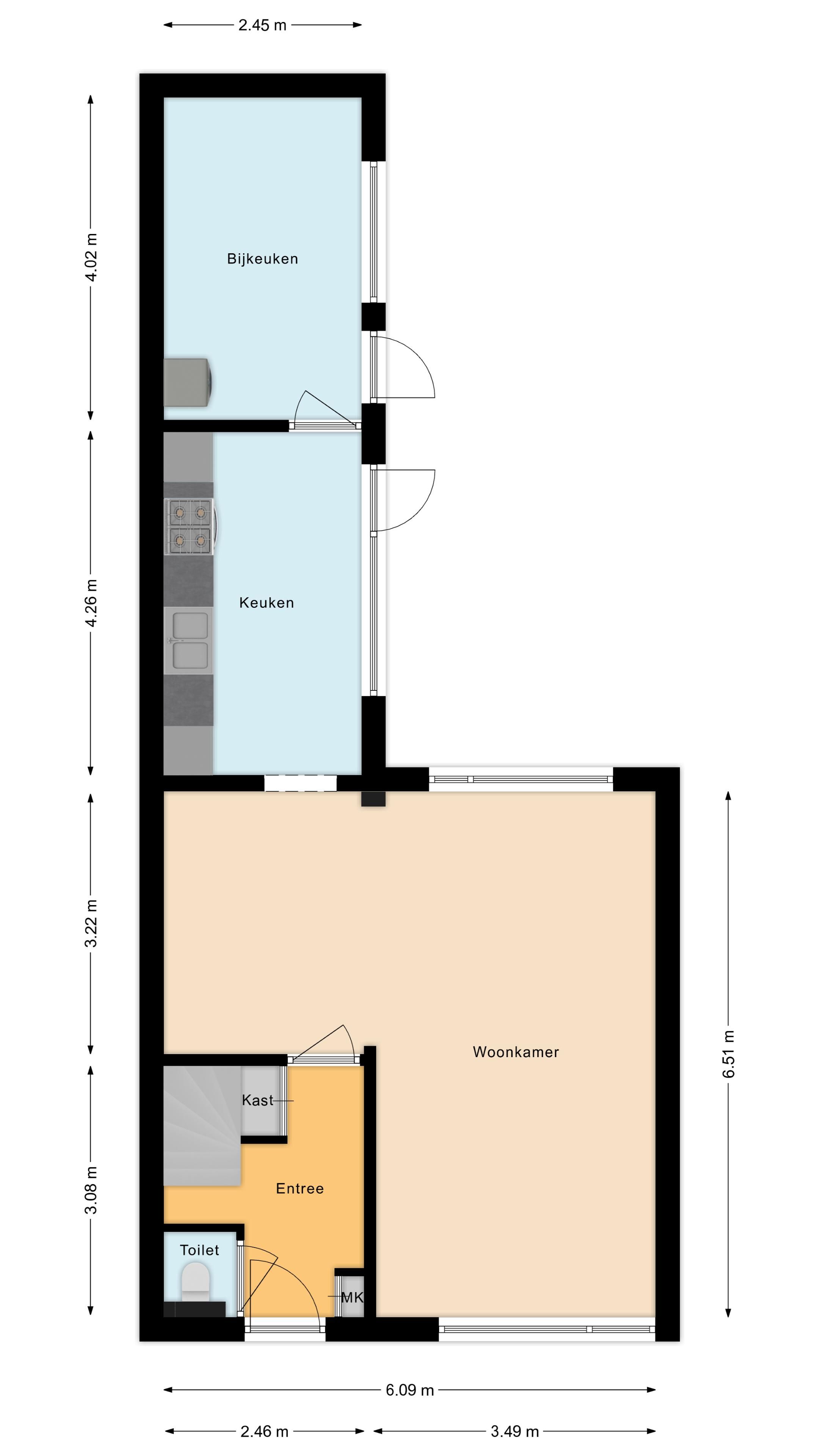 Foto 42 van Burgemeester Elkhuizenlaan 56
